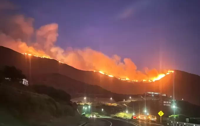 Incendio forestal